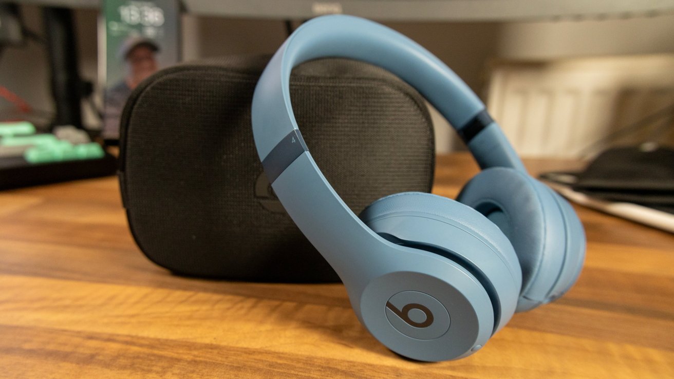 Wireless Headphones Solo4 – 40mm Drivers, Personalized Spatial Audio, UltraPlush Cushions, 50-Hour Battery, Fast Fuel Charging, On-Ear Controls + Free AirPods | 1-Year Warranty | Easy 14-Day Returns