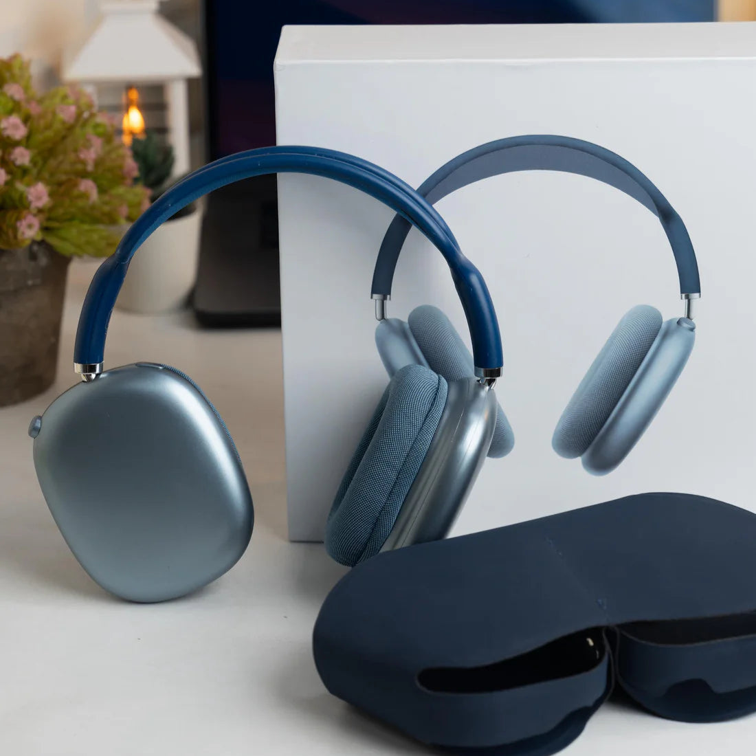 AirPods Max™ 2 – Wireless Over-Ear Headphones with Bluetooth 5.0, Active Noise Cancellation, Spatial Audio, 20H Battery Life, Fast Charging via USB-C, On-Device Controls, Built-in Mic | iOS & Android Compatible | Free Buds | 1 year Warranty