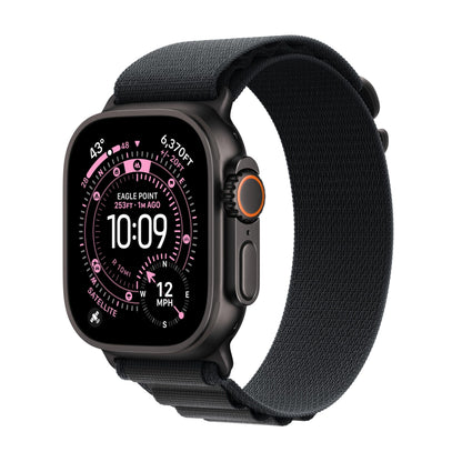Apple Watch Ultra 3 (49mm GPS + Cellular) – Rugged Titanium Multisport Smartwatch with Advanced Health & Fitness Tracking, Precision GPS Navigation, Satellite Communication, Always-On Retina Display & Premium Titanium Milanese Loop | 1-Year Warranty