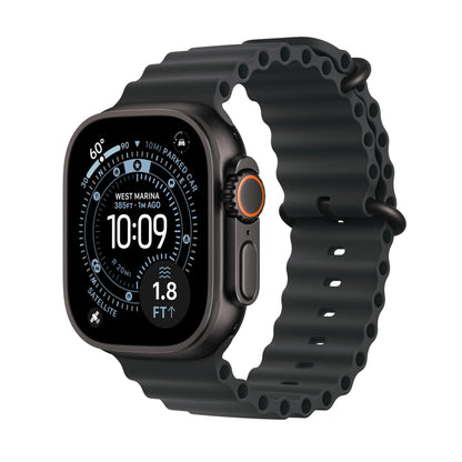 Apple Watch Ultra 3 (49mm GPS + Cellular) – Rugged Titanium Multisport Smartwatch with Advanced Health & Fitness Tracking, Precision GPS Navigation, Satellite Communication, Always-On Retina Display & Premium Titanium Milanese Loop | 1-Year Warranty