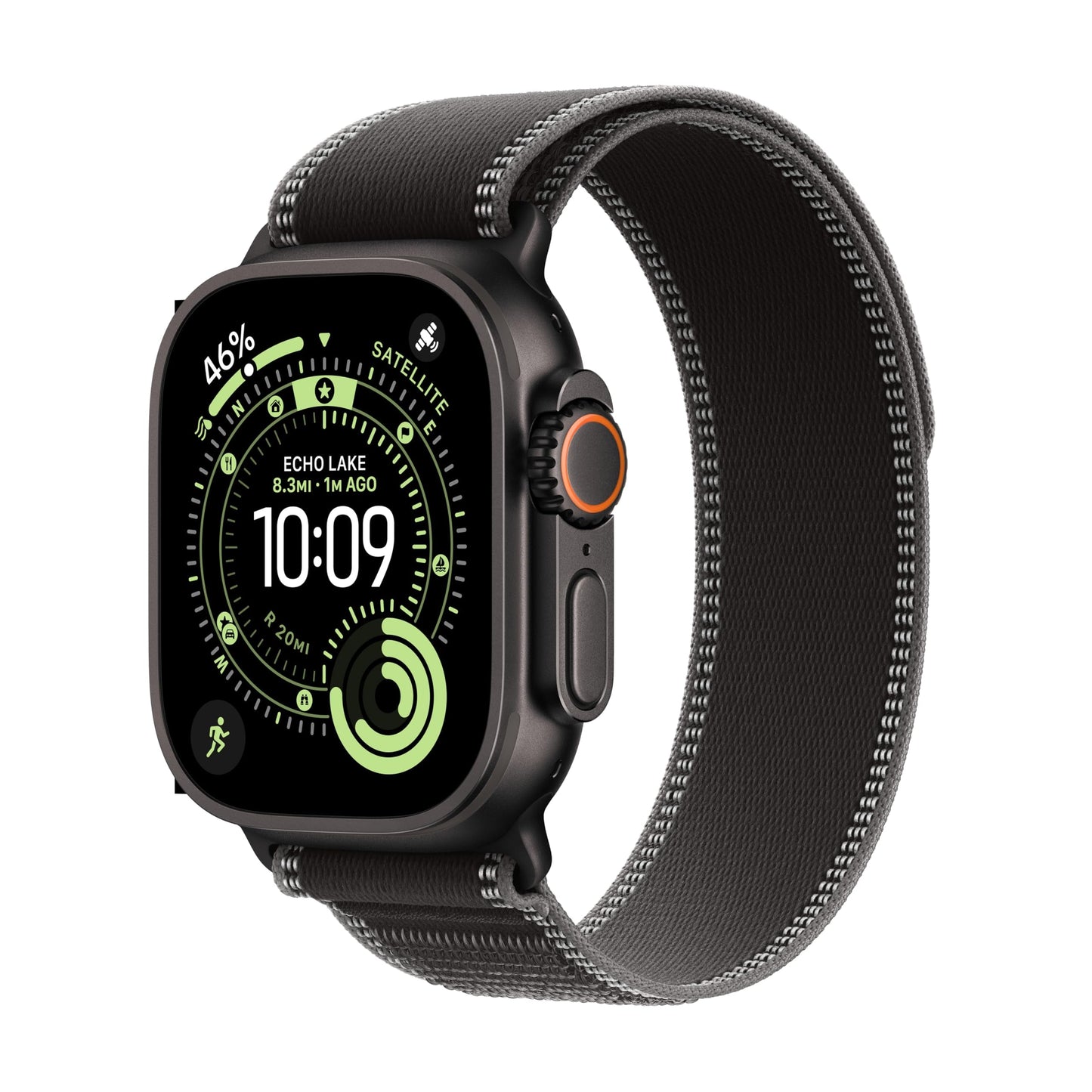 Apple Watch Ultra 3 (49mm GPS + Cellular) – Rugged Titanium Multisport Smartwatch with Advanced Health & Fitness Tracking, Precision GPS Navigation, Satellite Communication, Always-On Retina Display & Premium Titanium Milanese Loop | 1-Year Warranty
