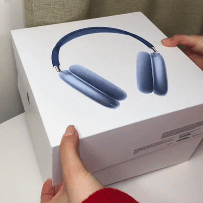 AirPods Max™ 2 – Wireless Over-Ear Headphones with Bluetooth 5.0, Active Noise Cancellation, Spatial Audio, 20H Battery Life, Fast Charging via USB-C, On-Device Controls, Built-in Mic | iOS & Android Compatible | Free Buds | 1 year Warranty