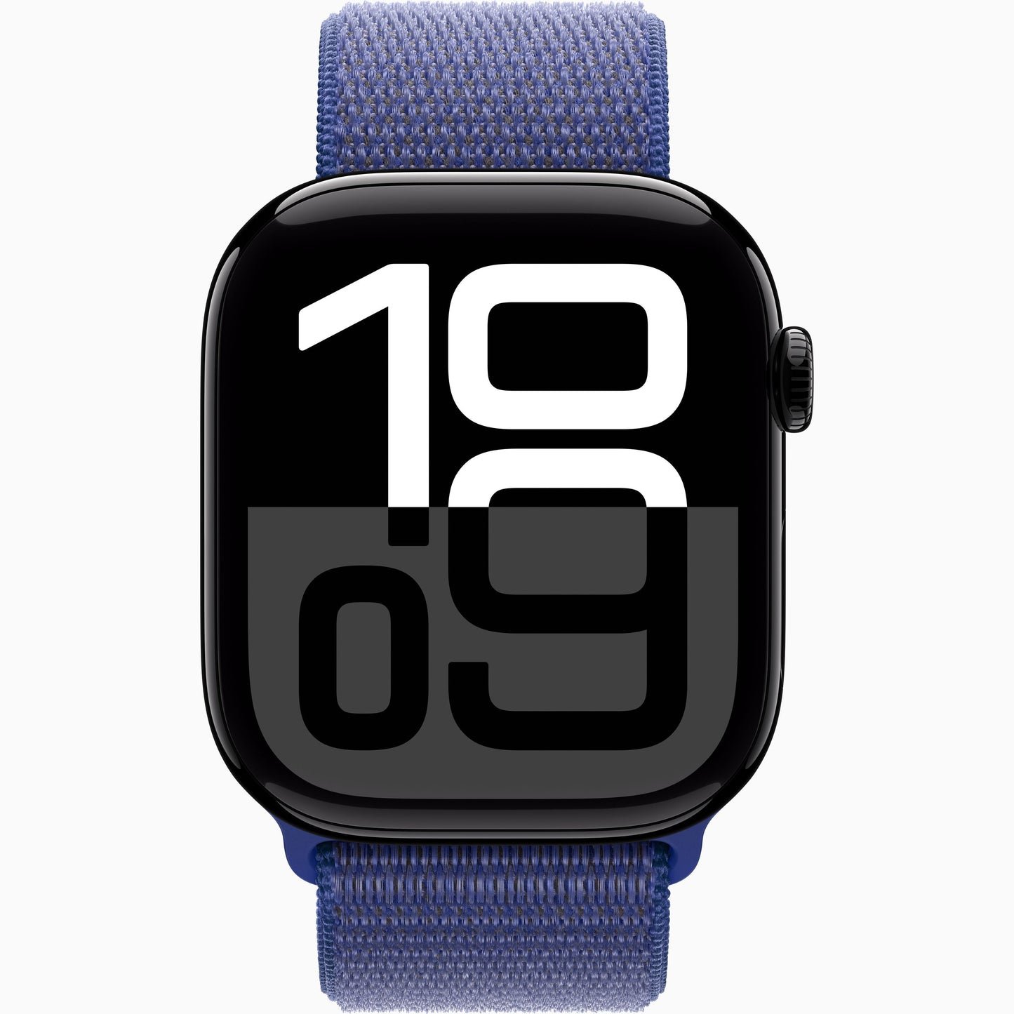 Watch Series 10 [46mm GPS] - Jet Black Aluminium with Ink Sport Loop | Advanced Fitness Tracker, ECG, Always-On Retina Display | Carbon Neutral, Sleek Design | 1-Year Warranty | Airpods Pro (Free Gift)