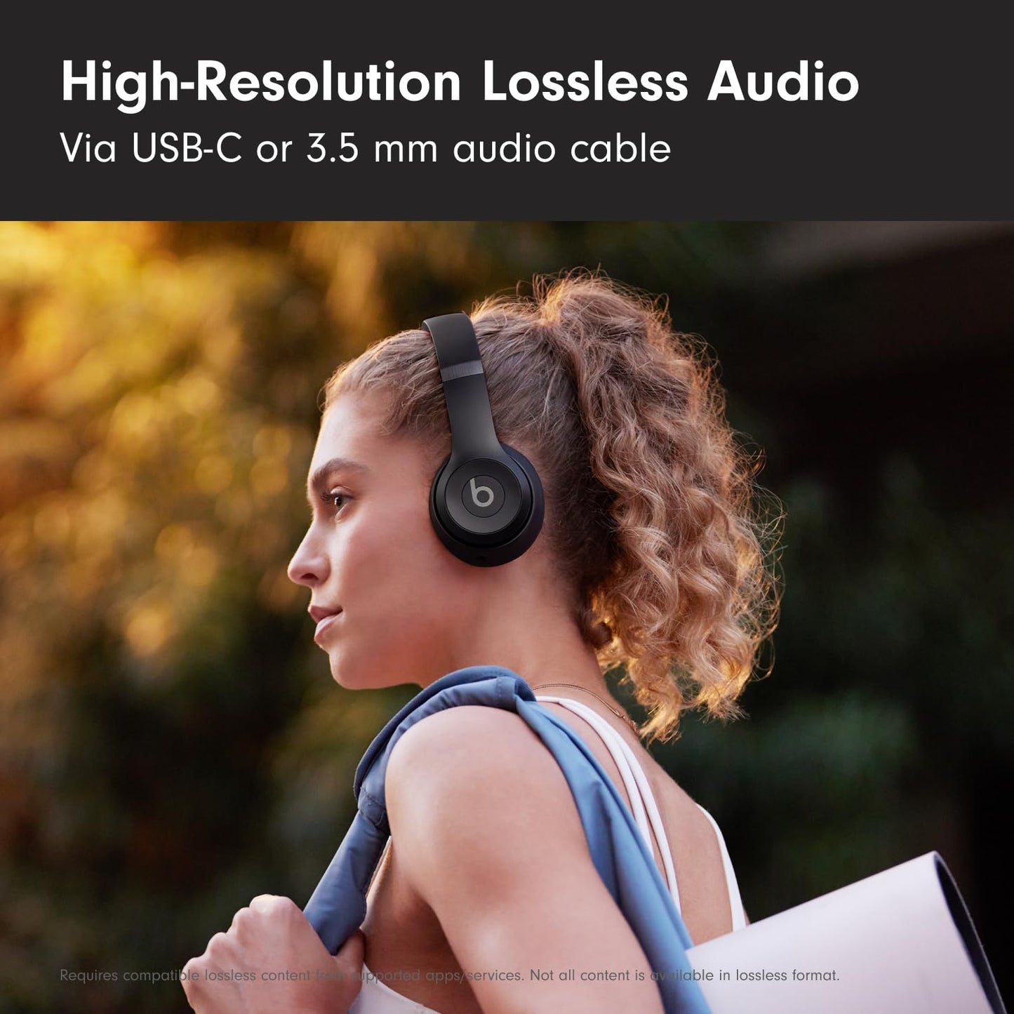 Wireless Headphones Solo4 – 40mm Drivers, Personalized Spatial Audio, UltraPlush Cushions, 50-Hour Battery, Fast Fuel Charging, On-Ear Controls + Free AirPods | 1-Year Warranty | Easy 14-Day Returns