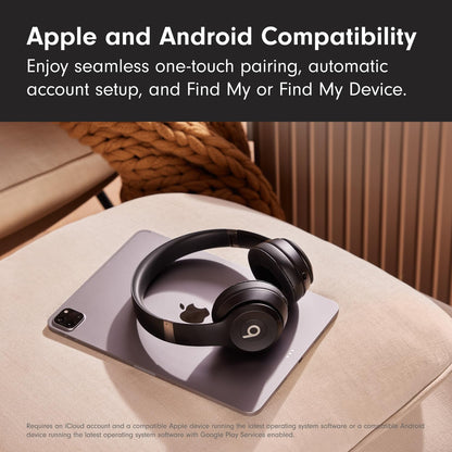 Wireless Headphones Solo4 – 40mm Drivers, Personalized Spatial Audio, UltraPlush Cushions, 50-Hour Battery, Fast Fuel Charging, On-Ear Controls + Free AirPods | 1-Year Warranty | Easy 14-Day Returns