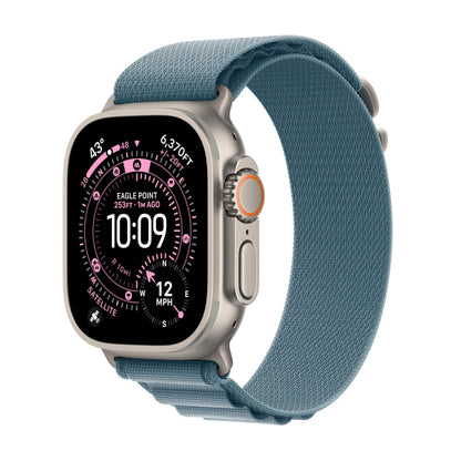 Apple Watch Ultra 3 (49mm GPS + Cellular) – Rugged Titanium Multisport Smartwatch with Advanced Health & Fitness Tracking, Precision GPS Navigation, Satellite Communication, Always-On Retina Display & Premium Titanium Milanese Loop | 1-Year Warranty
