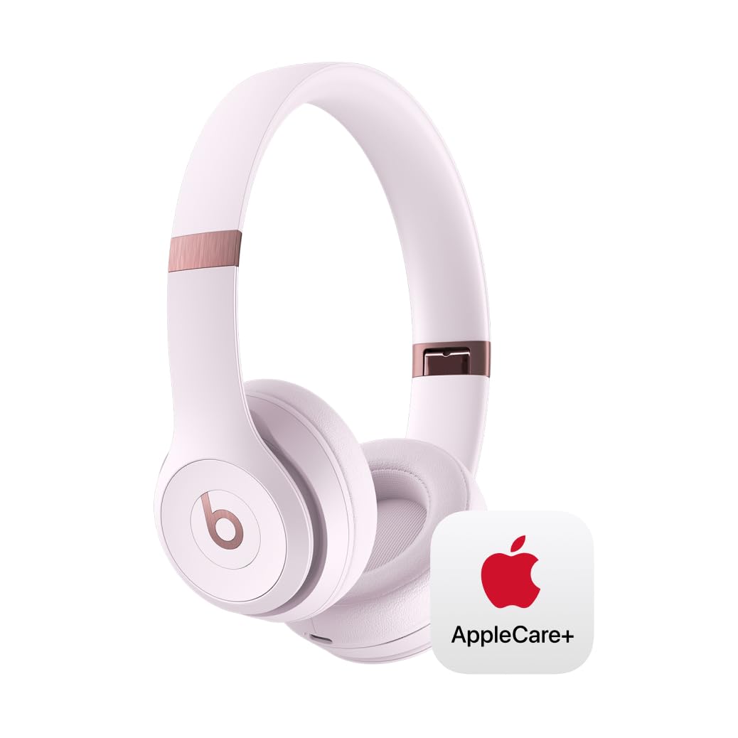 Wireless Headphones Solo4 – 40mm Drivers, Personalized Spatial Audio, UltraPlush Cushions, 50-Hour Battery, Fast Fuel Charging, On-Ear Controls + Free AirPods | 1-Year Warranty | Easy 14-Day Returns