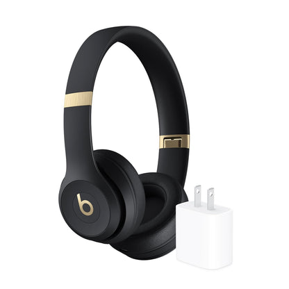 Wireless Headphones Solo4 – 40mm Drivers, Personalized Spatial Audio, UltraPlush Cushions, 50-Hour Battery, Fast Fuel Charging, On-Ear Controls + Free AirPods | 1-Year Warranty | Easy 14-Day Returns