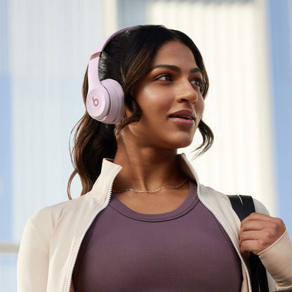 Wireless Headphones Solo4 – 40mm Drivers, Personalized Spatial Audio, UltraPlush Cushions, 50-Hour Battery, Fast Fuel Charging, On-Ear Controls + Free AirPods | 1-Year Warranty | Easy 14-Day Returns